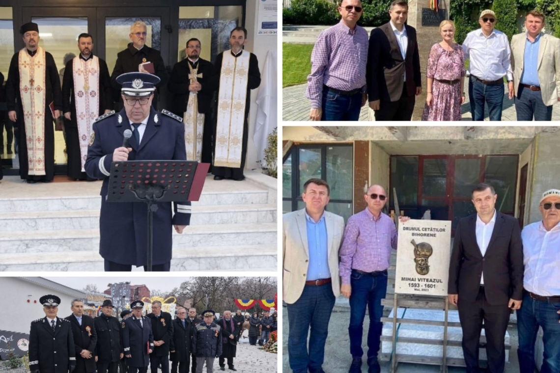 Placă comemorativă dedicată „Drumului Cetăților”, dezvelită la Băile Felix, de Ziua Națională a României