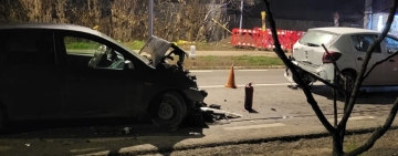 Accident în lanț pe DN 1A, la Lipănești. O femeie a ajuns la spital