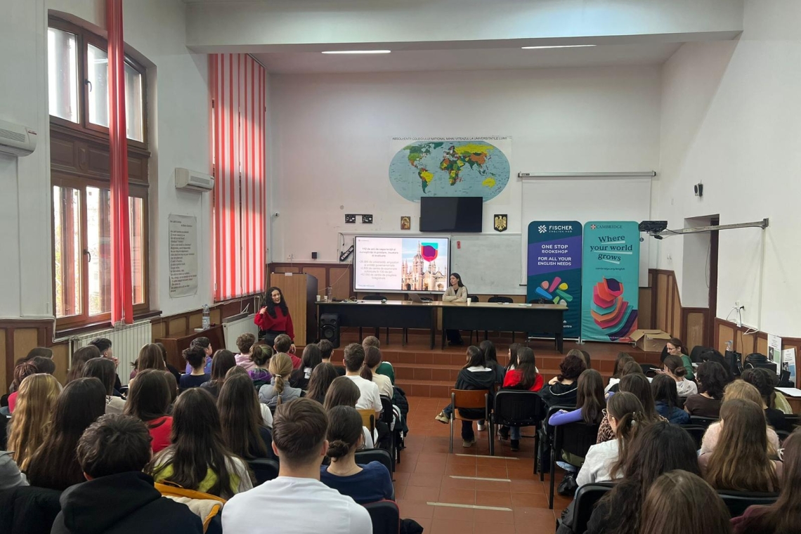 Eveniment dedicat educației, în limba engleză, la Colegiul Național "Mihai Viteazul" Ploiești