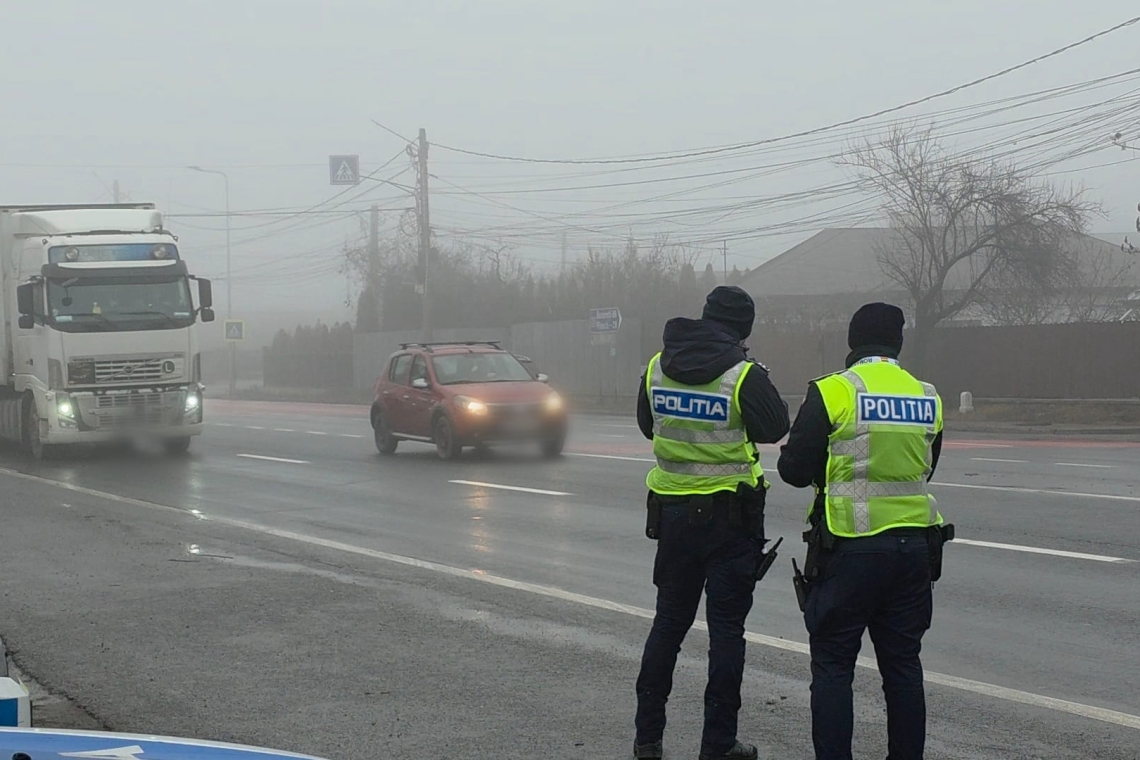 200 de polițiști vor acționa pe drumurile din Prahova, în minivacanța de Crăciun