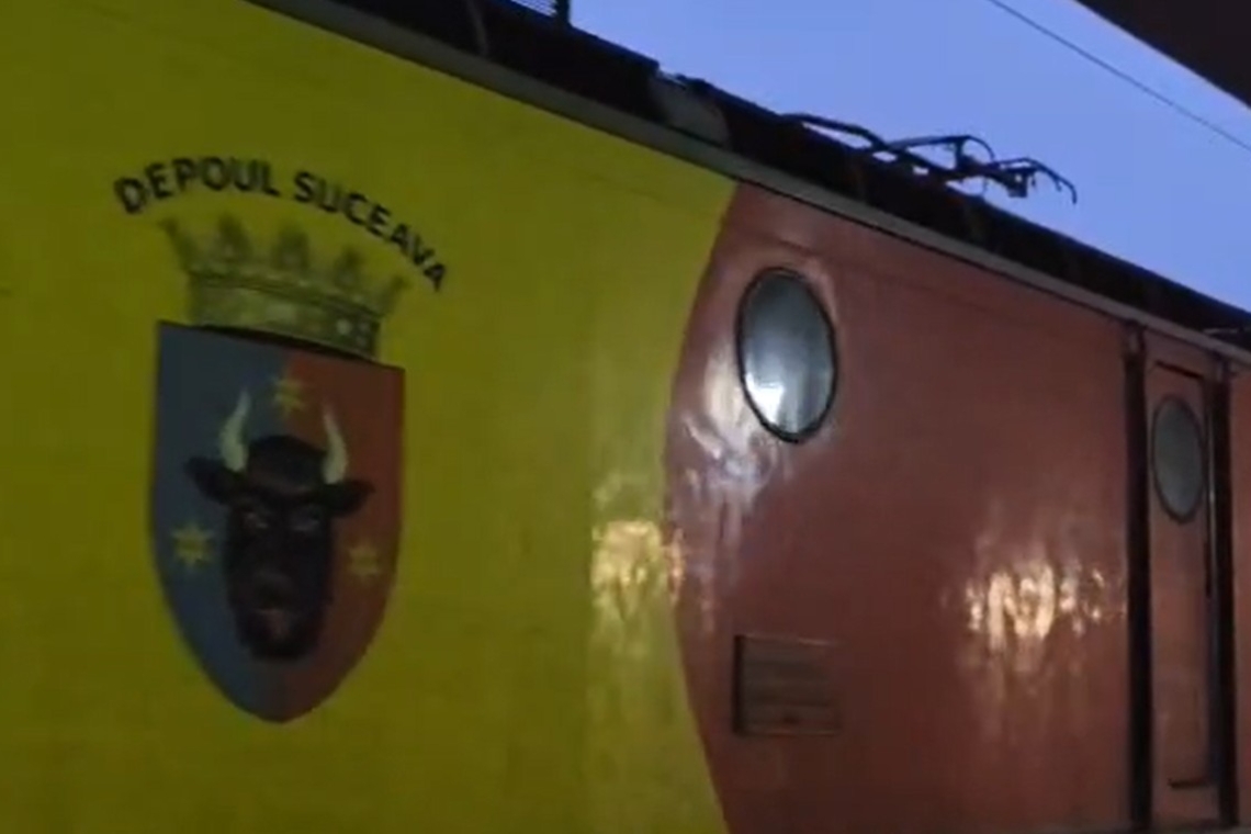 ”Trenul Unirii” a staționat și în Gara Ploiești Sud, în dimineața de 24 Ianuarie