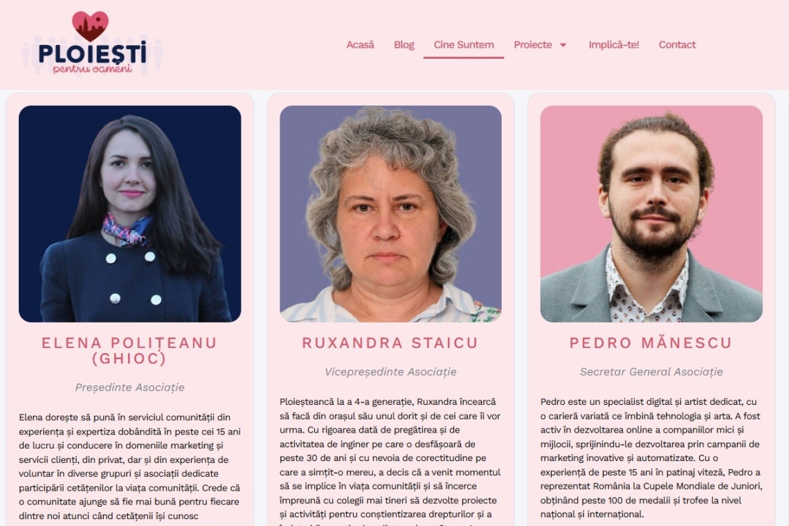 „Ploiești pentru oameni”, ONG-ul condus de soția primarului Polițeanu, le cere ploieștenilor să facă donații pentru a-i susține activitatea