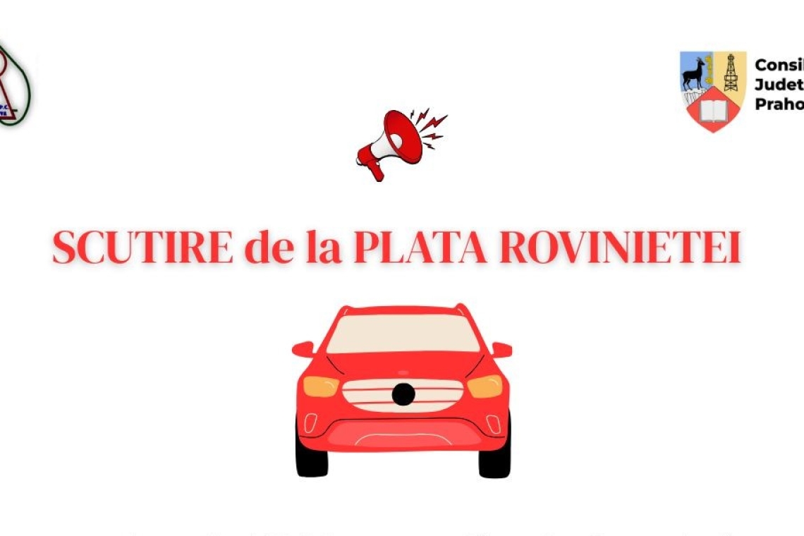 DGASPC Prahova: Scutire de la plata rovinietei pentru persoanele cu dizabilități sau însoțitorii acestora