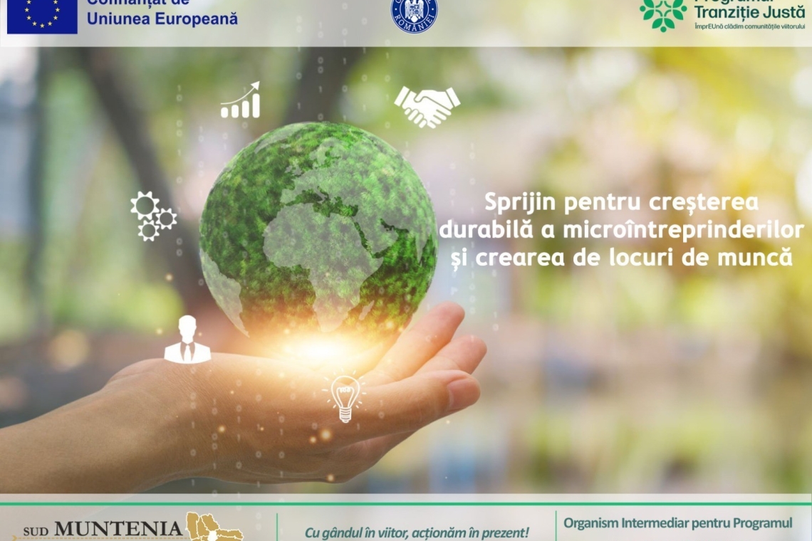 Proiecte ale IMM-urilor din județul Prahova, aprobate în cadrul apelului „Sprijin pentru dezvoltarea microîntreprinderilor”