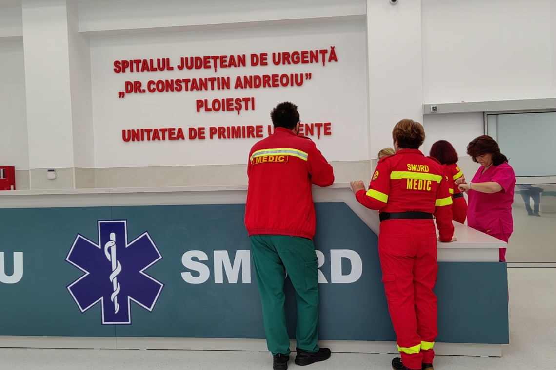 Spitalul Județean din Ploiești alocă două linii telefonice dedicate aparținătorilor pacienților din UPU