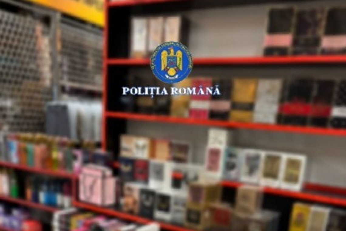 Parfumuri contrafăcute de 2 milioane de lei, vândute pe site-uri de anunțuri. Descinderi la mai mulți suspecți