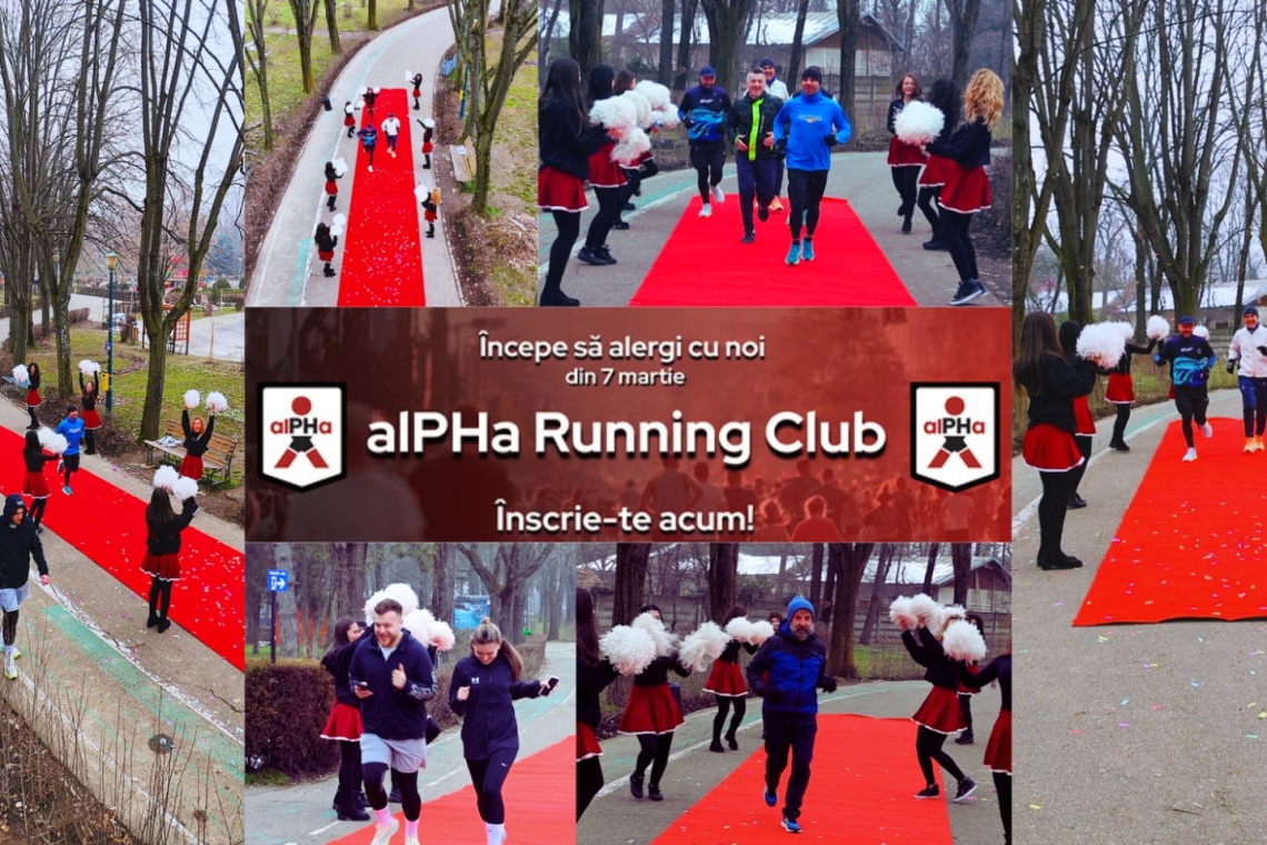 Surpriză pe covorul roșu pentru alergătorii din Ploiești! alPHa Prahova dă startul unui nou club de alergare