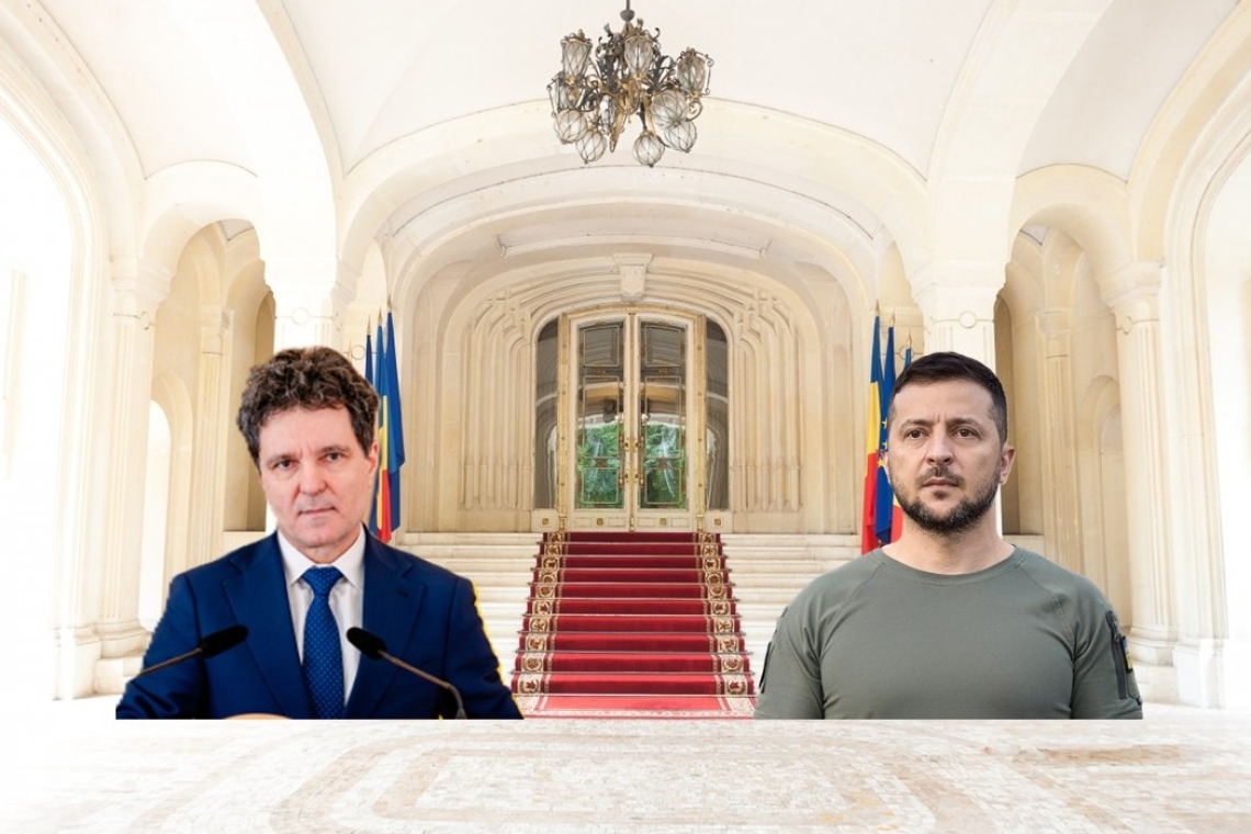 Nicușor Dan și Ilie Bolojan îl primesc, astăzi, pe Volodimir Zelenski la Cotroceni și Palatul Victoria