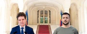 Nicușor Dan și Ilie Bolojan îl primesc, astăzi, pe Volodimir Zelenski la Cotroceni și Palatul Victoria