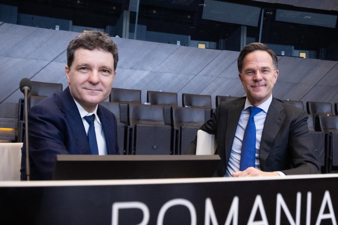Nicușor Dan, după întâlnirea cu Mark Rutte: „România este mai sigură prin apartenența la NATO și parteneriatul cu SUA”
