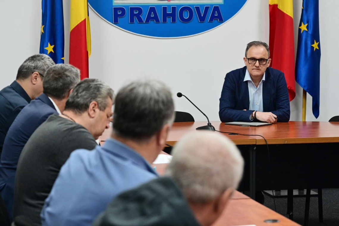 Provocările de pe șantierul drumului Valea Doftanei – Săcele, în analiză la Consiliul Județean