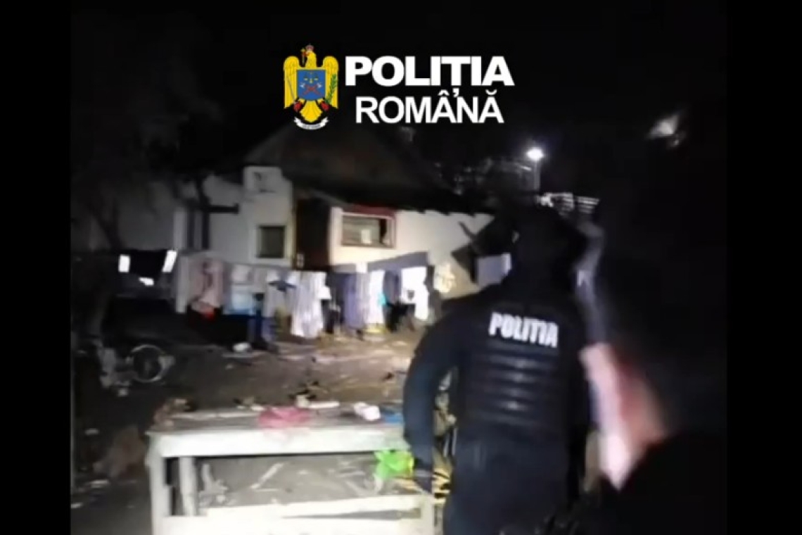 Hoți de cupru, călcați de mascați, la Urlați