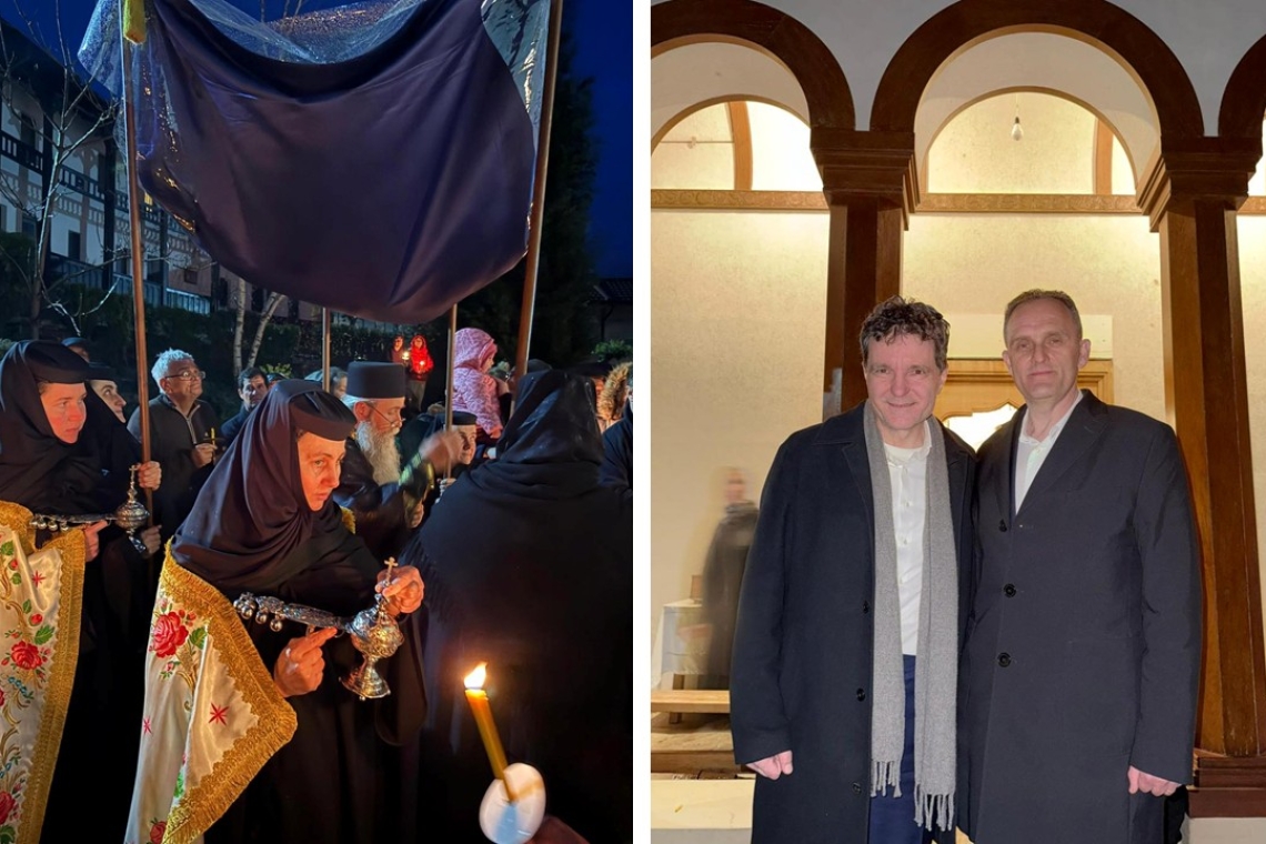 Președintele Nicușor Dan - la Mănăstirea Cornu, în Vinerea Mare!