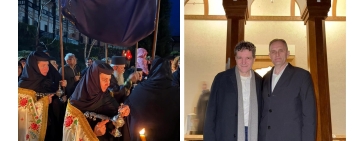 Președintele Nicușor Dan - la Mănăstirea Cornu, în Vinerea Mare!