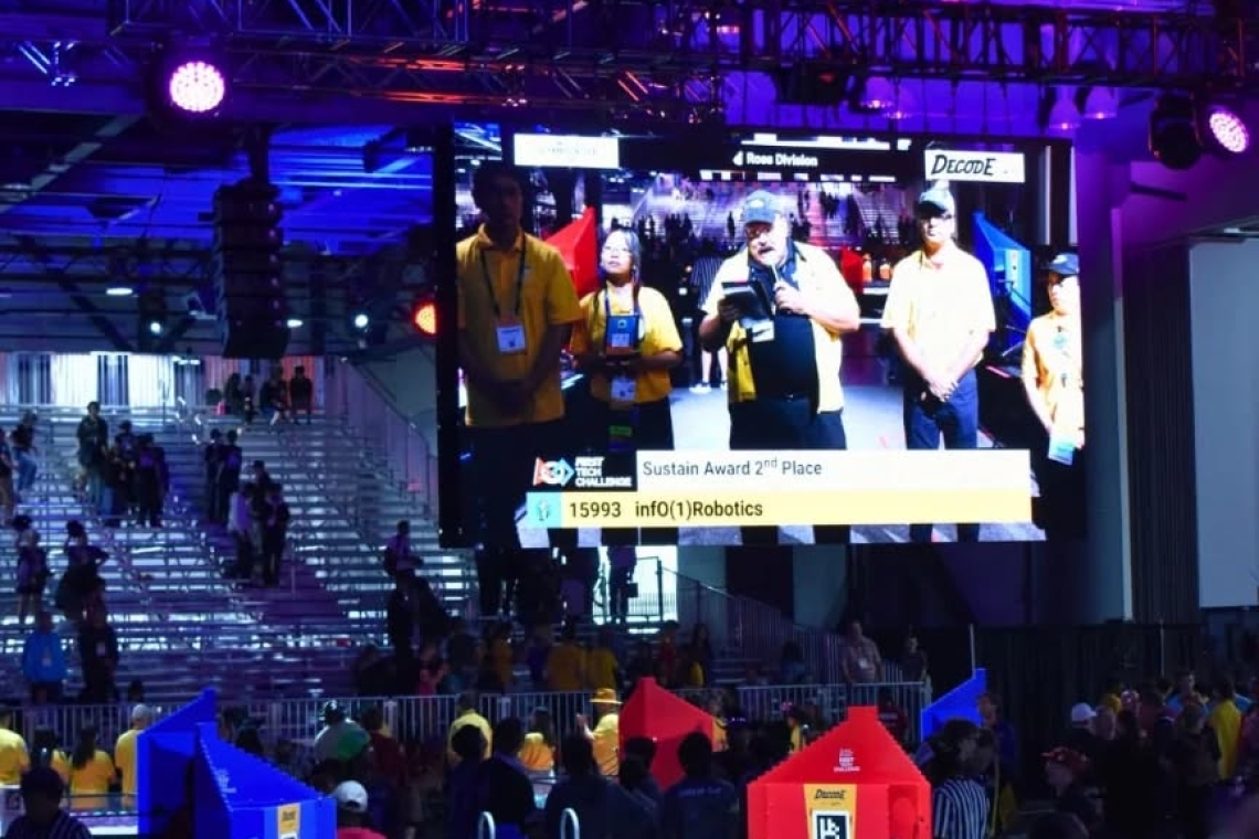 Ploieștenii de la infO(1)Robotics, premiați la FIRST Championship, în Statele Unite
