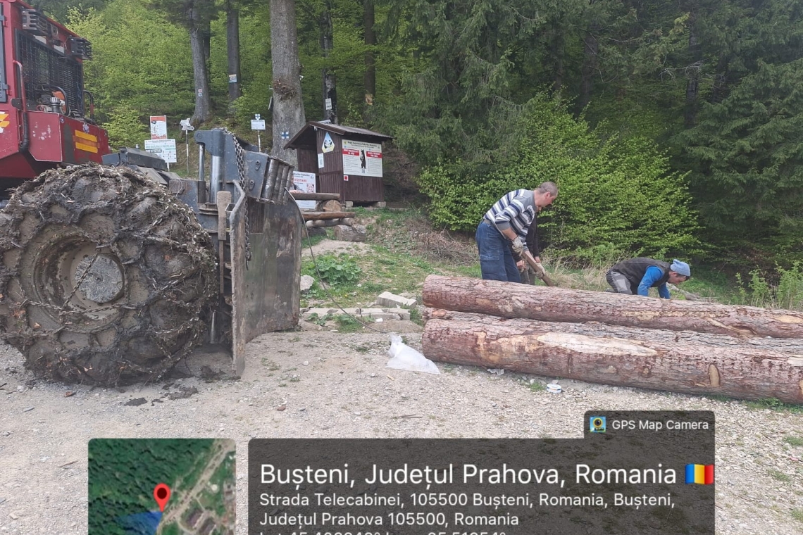 Încep lucrările de reamenajare a traseului turistic Bușteni – Cascada Urlătoarea