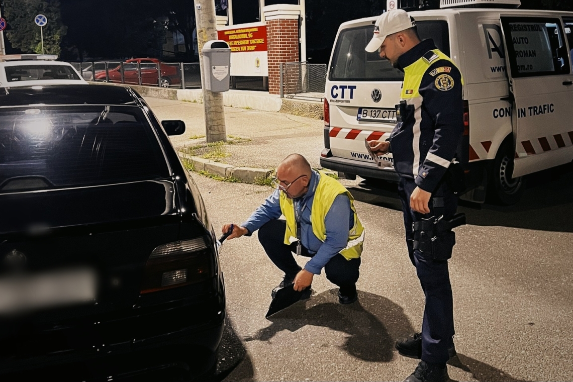 Razie de amploare în Ploiești, noaptea trecută! Zeci de mașini și motociclete verificate, amenzi și certificate reținute