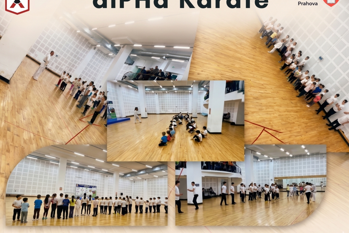 178 de copii au pășit deja pe tatami la alPHa Karate!