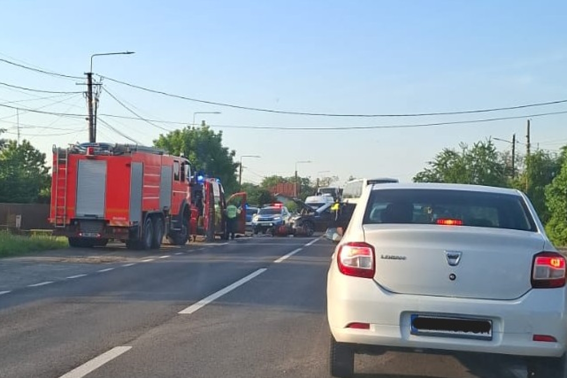 UPDATE | Motociclist rănit într-un accident produs în Lipănești