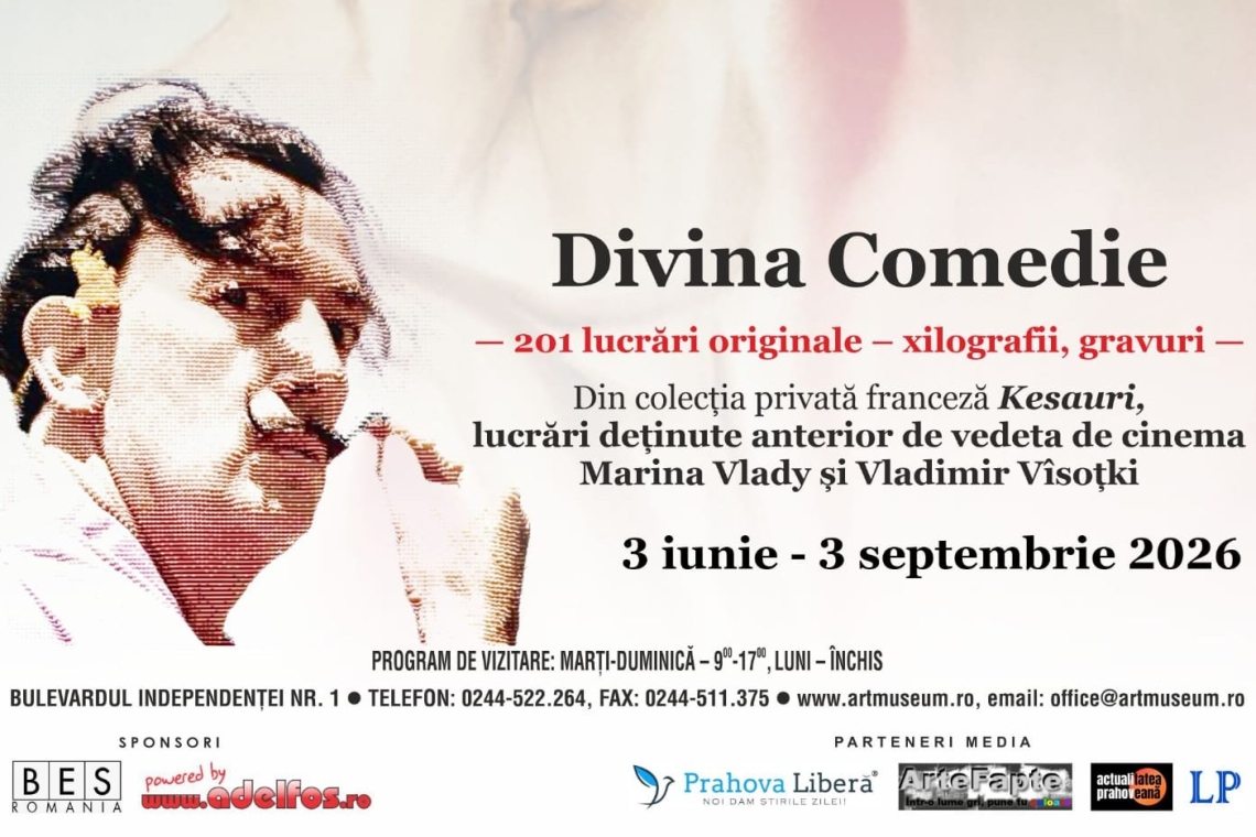 Expoziție Salvador Dali, la Muzeul Județean de Artă Prahova. Vernisajul - miercuri, 3 iunie