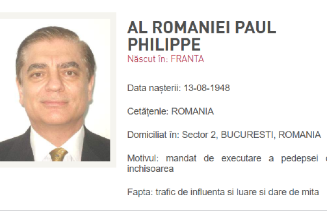 Curtea de Apel Paris a dispus predarea lui Paul de România către autoritățile române