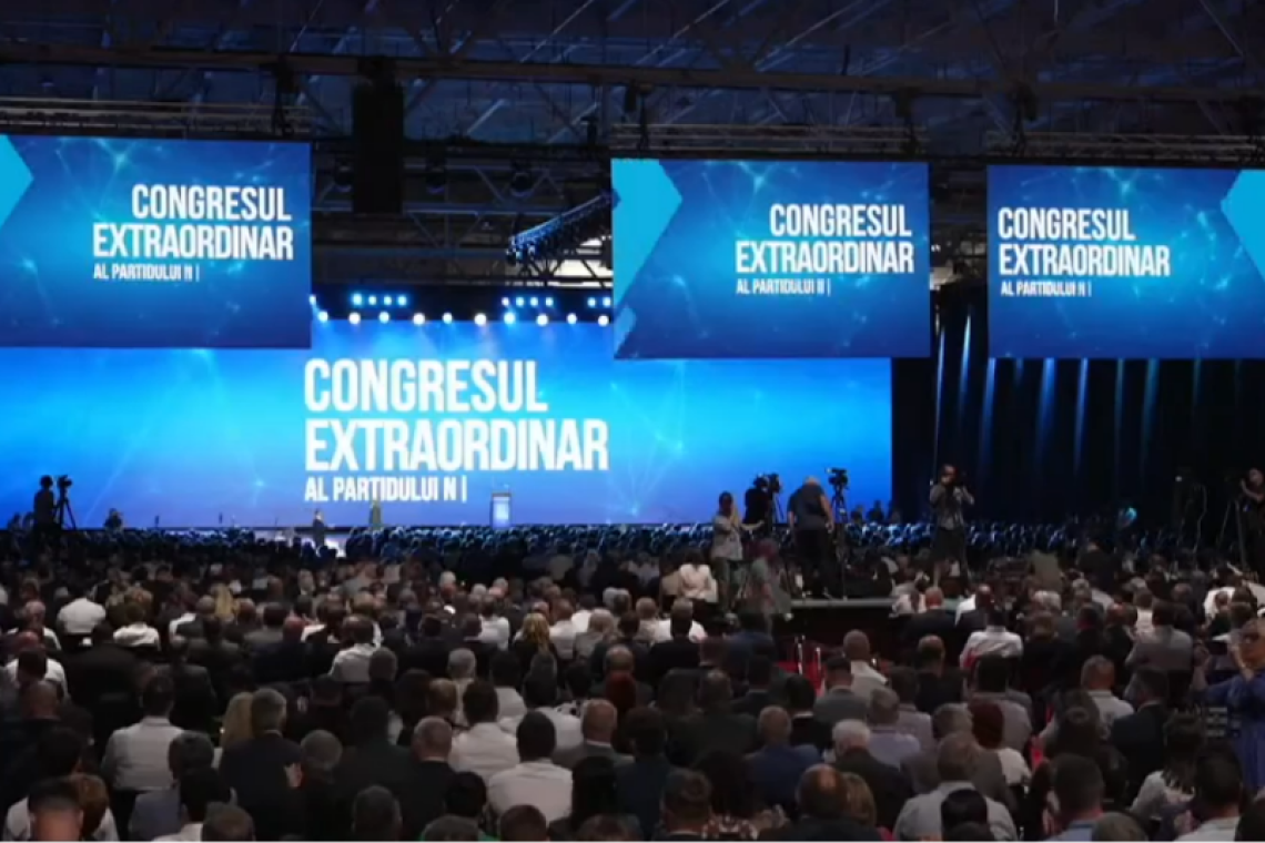 Aproape un sfert dintre delegați lipsesc de la Congresul Extraordinar al Partidului Național Liberal