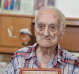 Ploieșteanul Andrei Lucaci, sărbătorit la împlinirea venerabilei vârste de 100 de ani