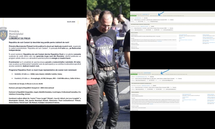 Concertele primarului-rocker Polițeanu, din #PloieștiulCelViu, anunțate oficial înainte de parafarea contractelor!