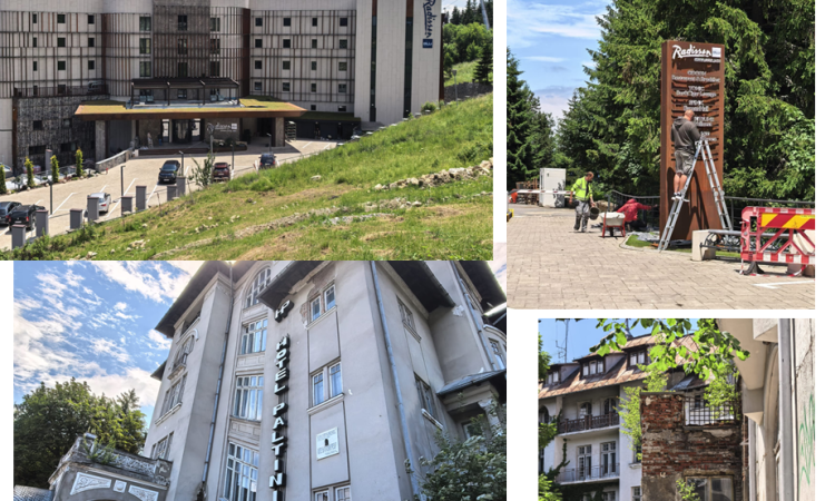 Hoteluri din Sinaia, între investiții și paragină. Hotel Cota 1400 vs. Păltiniș