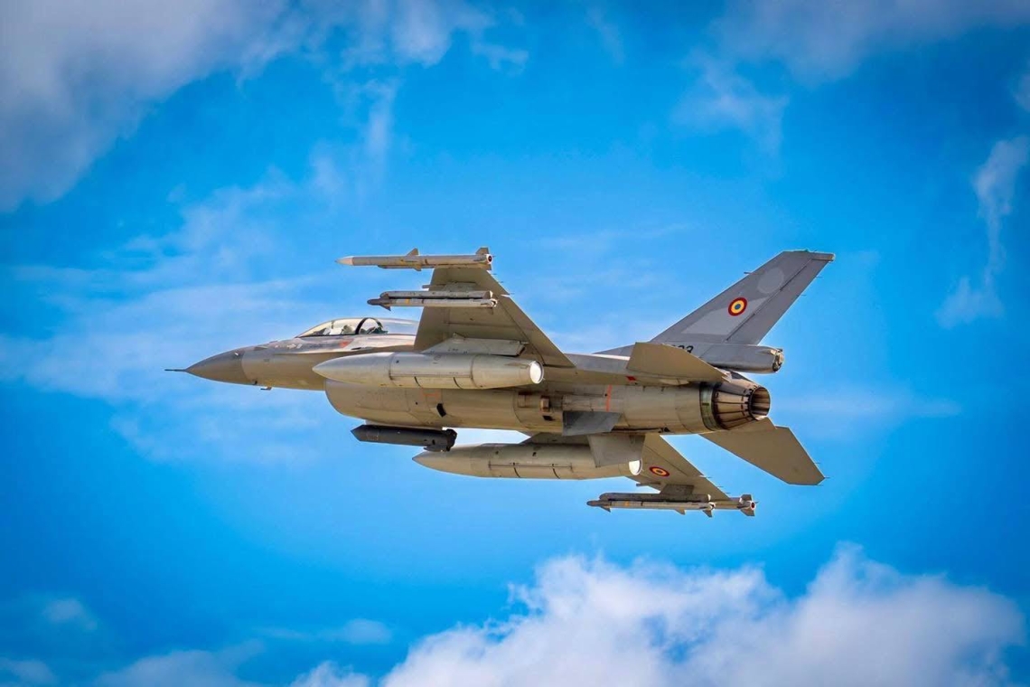 A doua dronă doborâtă de un avion F-16 al Forțelor Aeriene Române. Noul incident a avut loc în această dimineață