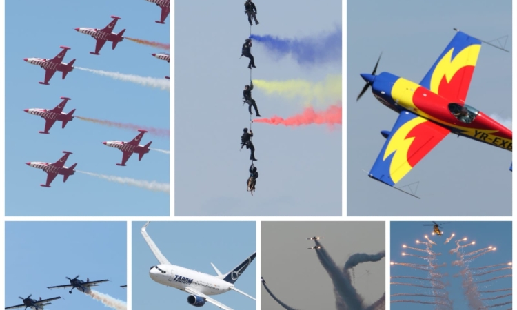 Peste 100.000 de spectatori și 200 de piloți, la BIAS 2026. Cerul a fost scena unui spectacol aviatic impresionant