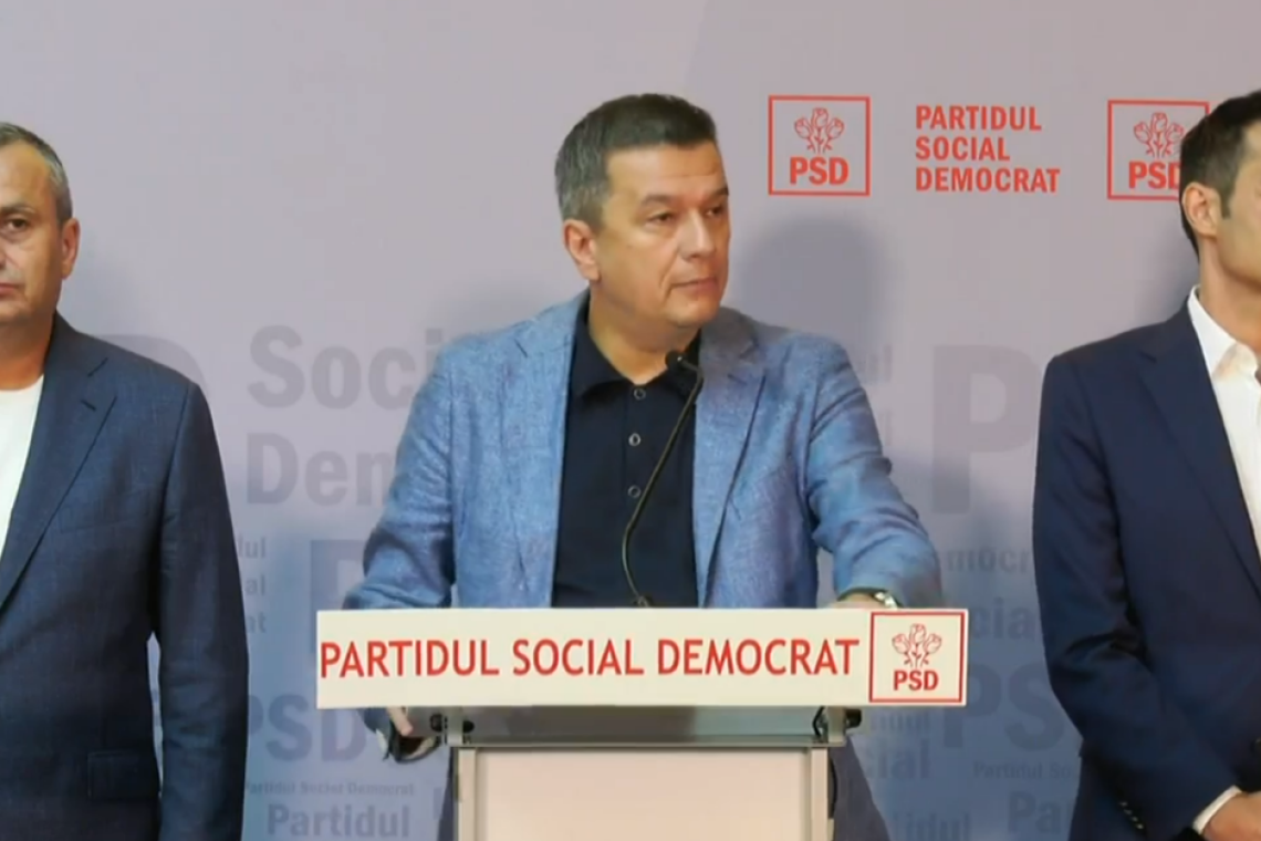 Grindeanu, mesaj ferm de la Sinaia: PSD nu va susține un guvern din care nu face parte