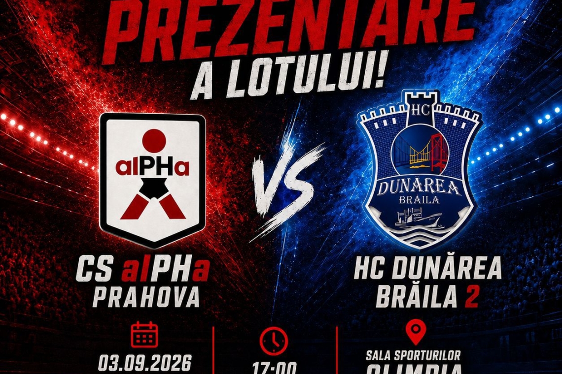 CS alPHa Prahova își prezintă joi, 3 septembrie, lotul pentru noul sezon