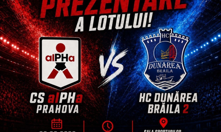 CS alPHa Prahova își prezintă joi, 3 septembrie, lotul pentru noul sezon