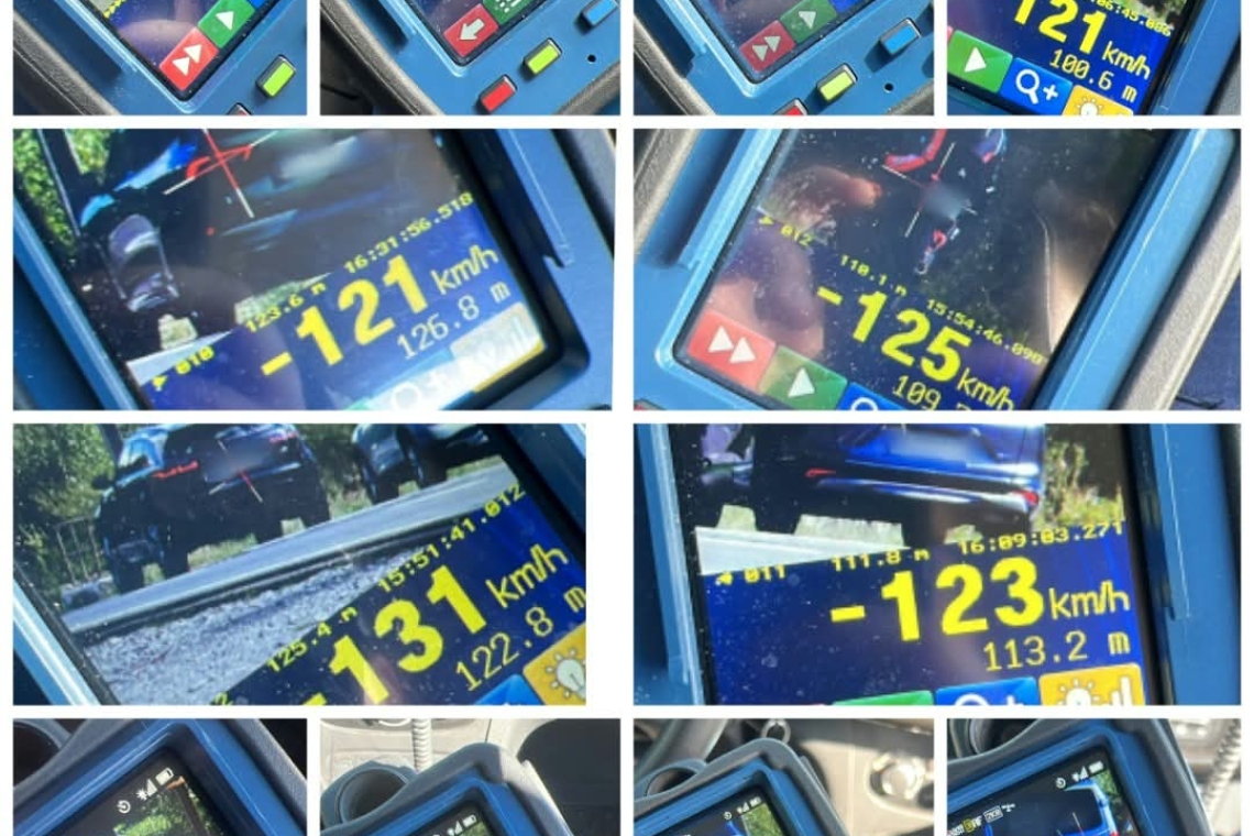 15 permise reținute în Prahova, după o acțiune a polițiștilor rutieri împotriva vitezei excesive