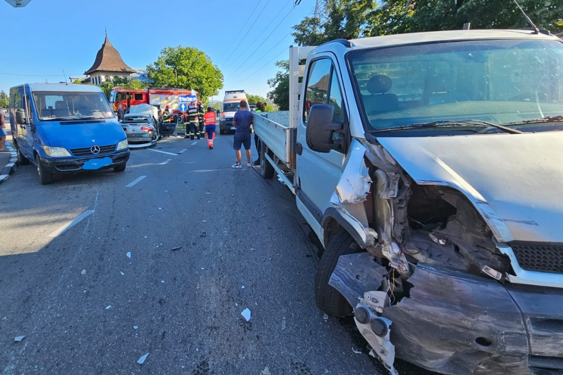 Accident în comuna Florești. O femeie a fost rănită