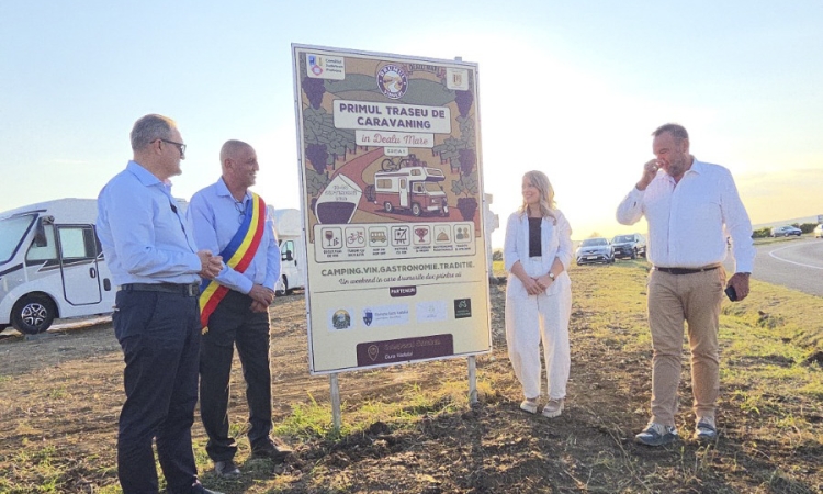 Primul parc de rulote din Ținutul Vinului Prahova, amenajat la Gura Vadului