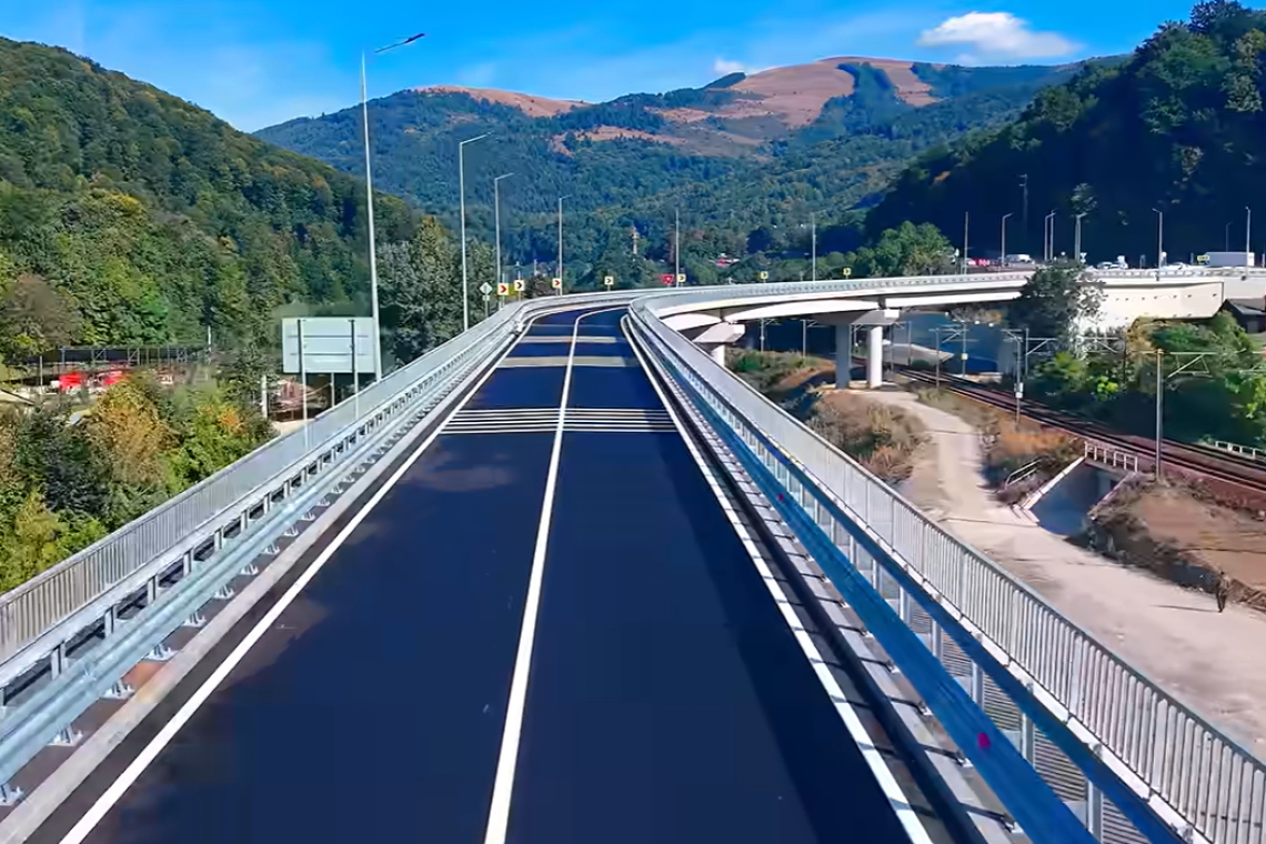 Centura Comarnic se deschide joi, la ora 14:00. Șoferii vor putea ocoli orașul pe un traseu de aproape 6 kilometri