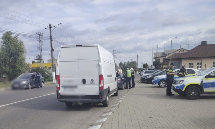 Acțiune BLITZ pentru creșterea siguranței rutiere în orașul Băicoi, marți după-amiază