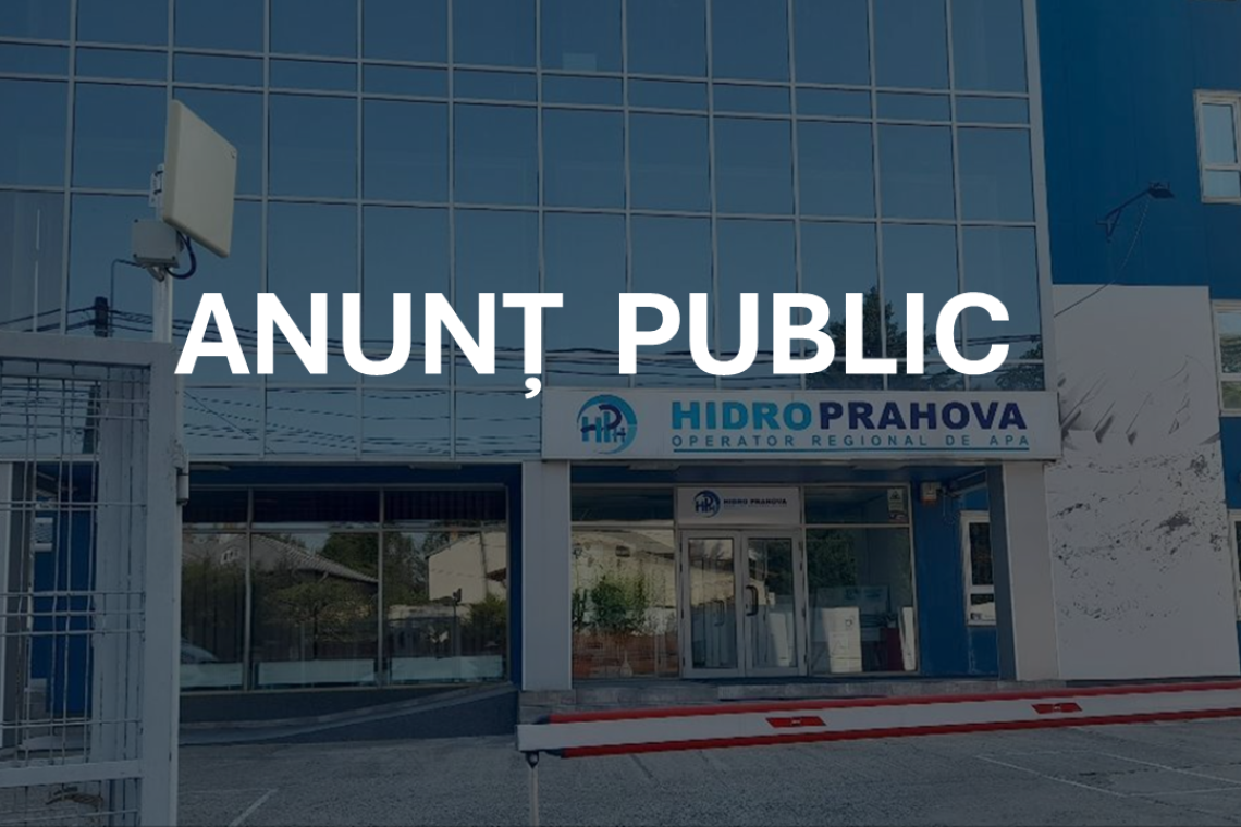 ANUNȚ PUBLIC PRIVIND EMITEREA ACTULUI DE REGLEMENTARE REVIZUIT