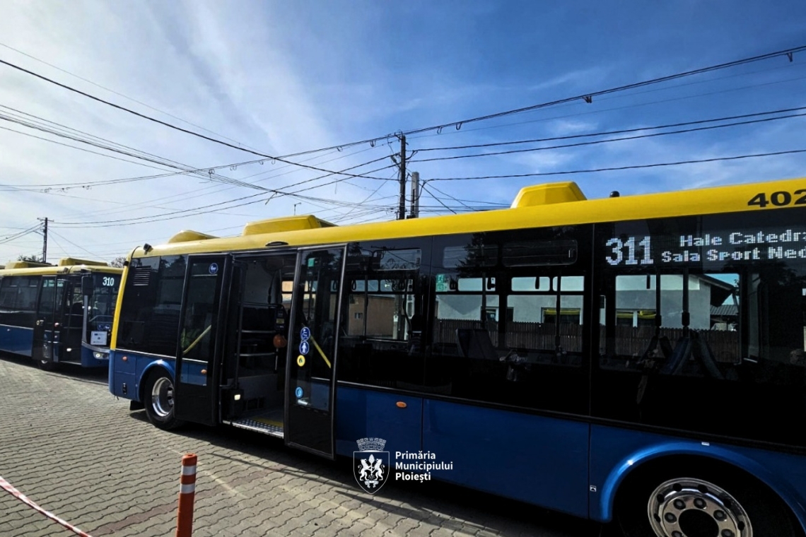 Ploieștiul și Ariceștii Rahtivani, legate prin două noi trasee de transport public cu autobuze electrice, începând din 12 octombrie