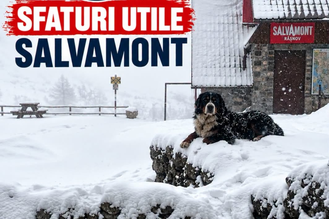 Salvamont, avertisment pentru turiștii care pornesc pe trasee montane: frig și zăpadă la altitudini mari