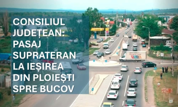 Pasajul de la ieșirea din Ploiești spre Bucov, soluția pentru reducerea blocajelor din trafic. Virgiliu Nanu, despre stadiul proiectului