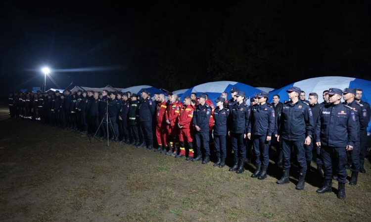 Comuna Drăgănești - Prahova, loc de antrenament pentru salvatorii români care au obținut cea mai înaltă clasificare internațională