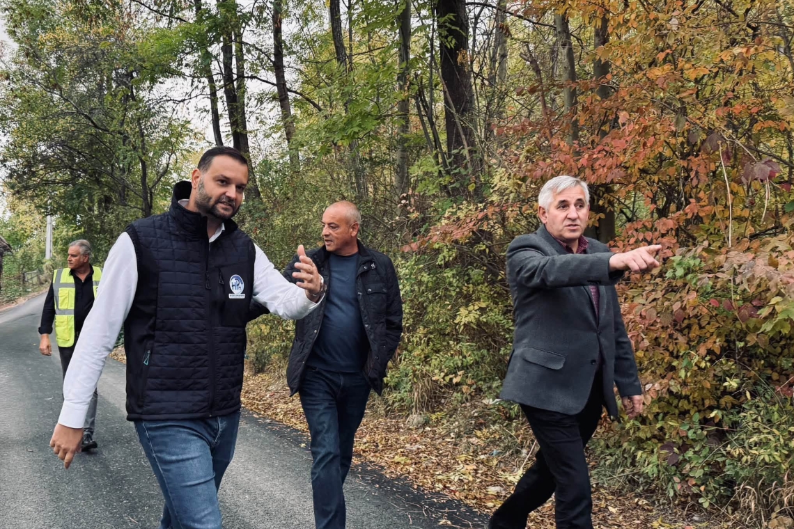 Strada Poiana nr. 1 din Comarnic are rețele noi și asfalt refăcut de Hidro Prahova