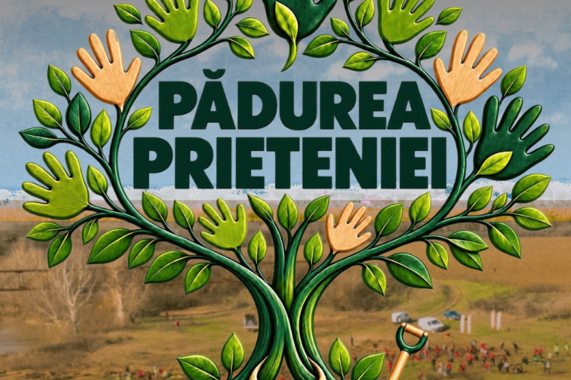 Prahova, în cursa pentru un record mondial: peste 2.500 de voluntari vor planta arbori simultan